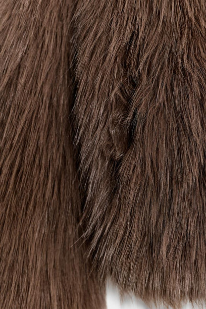 Cazadora efecto pelo soft